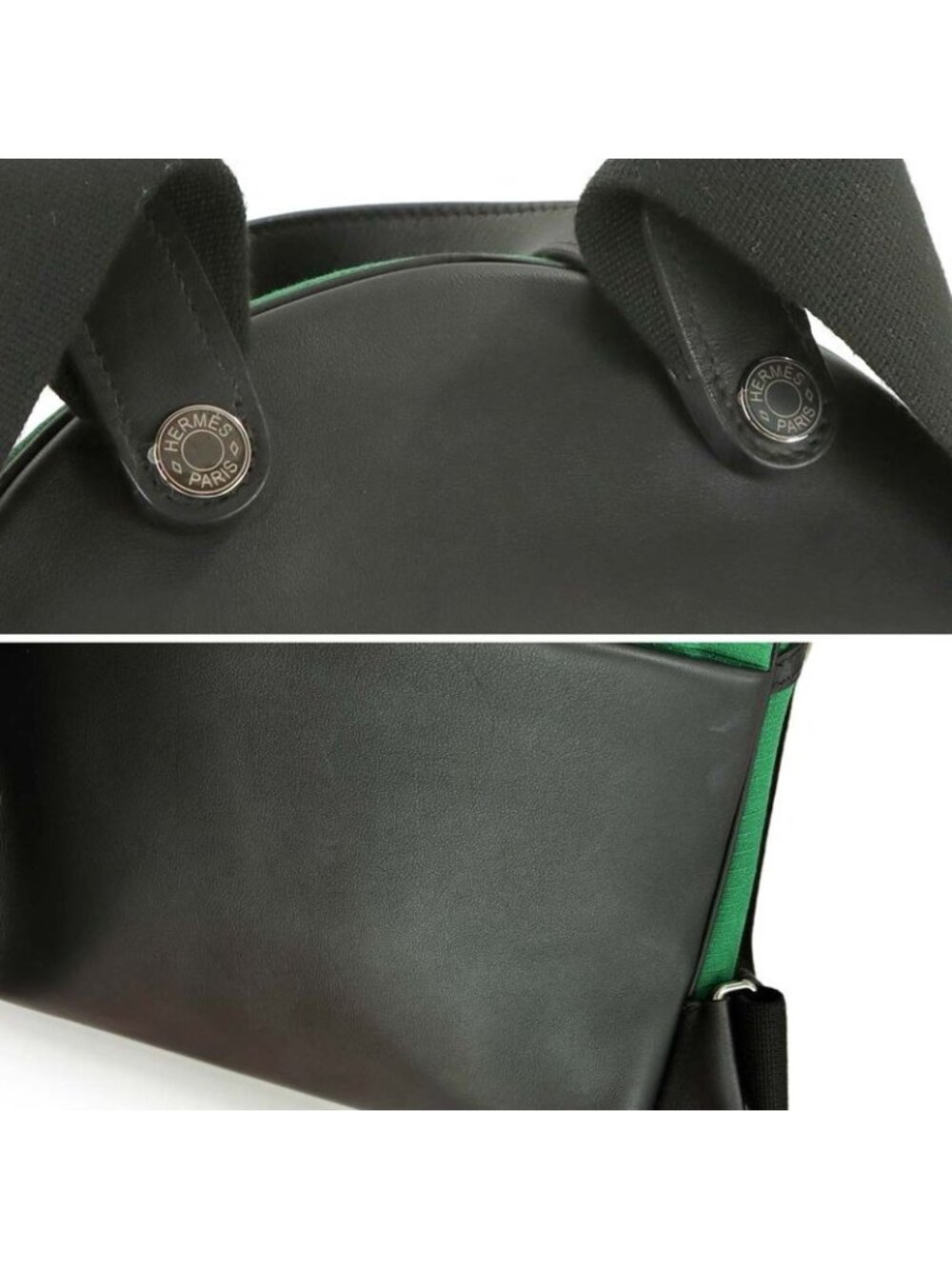 Hermes Sac a Dos All Backpack Toile Bivack Vermoyen T-Shirt - Picture 8 of 10